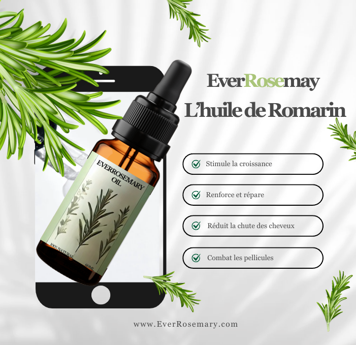 L'huile de Romarin capillaire - EverRosemary